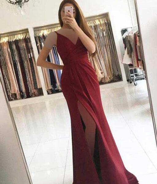 عکس لباس مجلسی دخترانه چاکدار