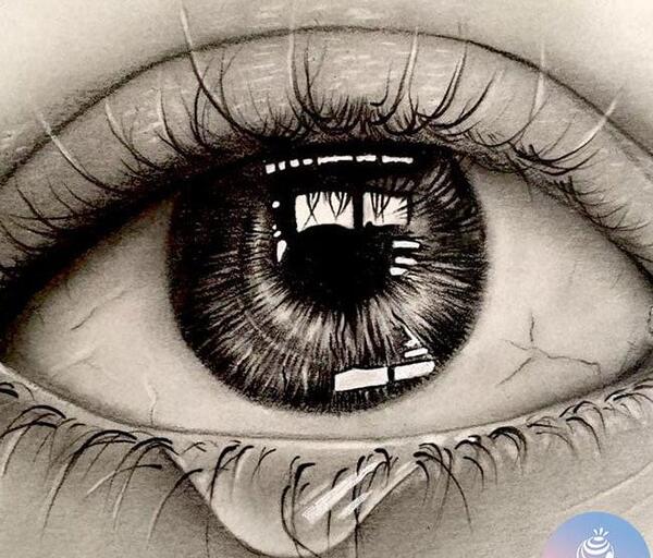 عکس چشم طراحی