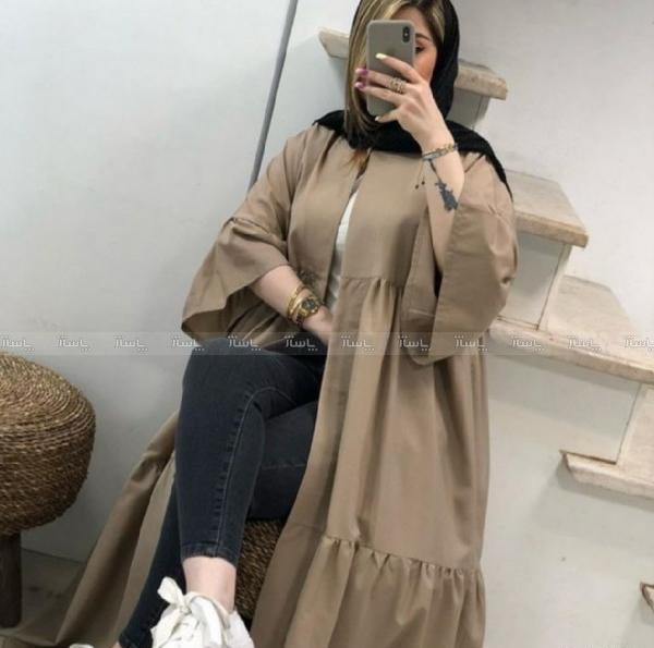 عکس مدل مانتو اسپرت چین دار