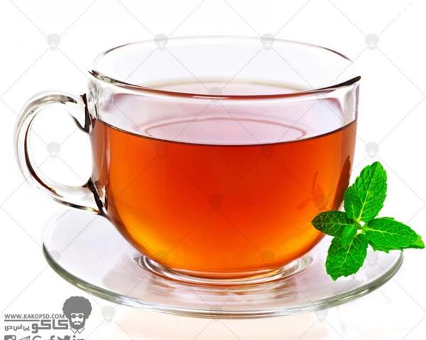 عکس استکان چای در طبیعت