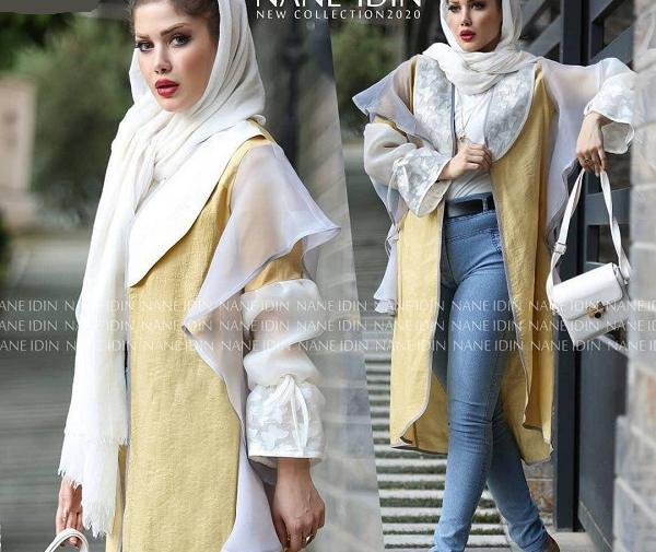 عکس مدل مانتوی جلو باز لاکچری