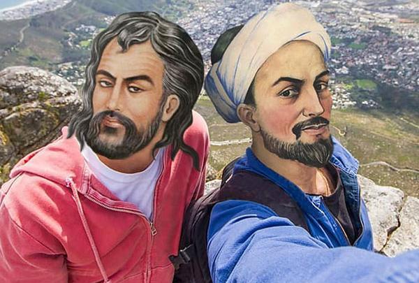 عکس حافظ و سعدی و فردوسی