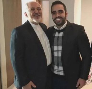 عکس از پسر ظریف