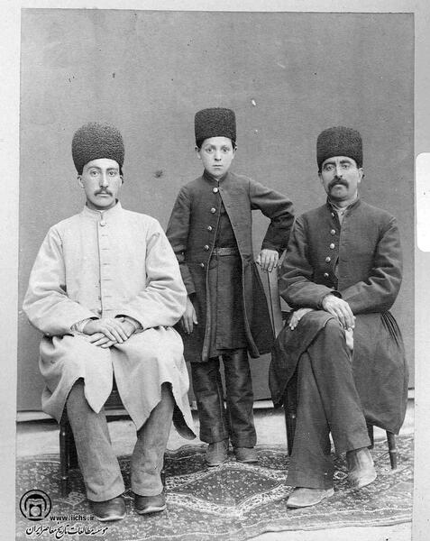 عکس مردان دوره قاجار