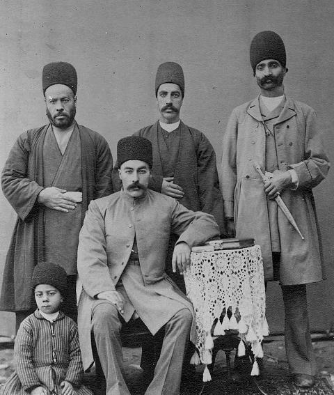 عکس مردان دوره قاجار