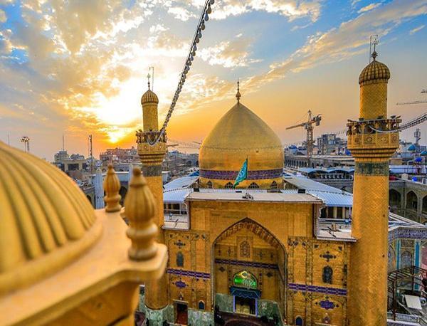 عکس نوشته های ضریح امام رضا