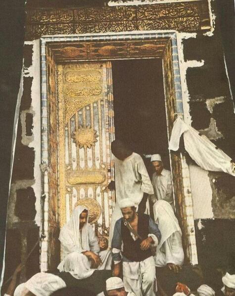عکس کعبه در زمان قدیم
