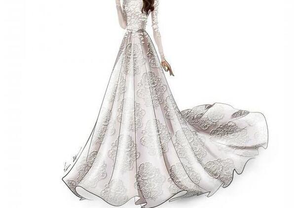 عکس ایده برای لباس عروسی