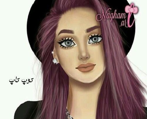 عکس دخترانه فانتزی و کارتونی
