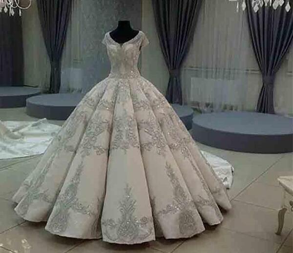 عکس لباس عروس رنگ سبز