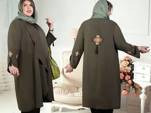 عکس مدل مانتو جدید برای افراد قد بلند
