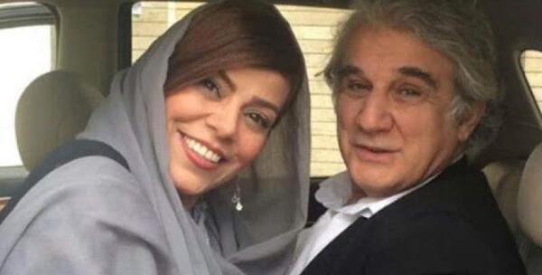 عکس محسن هاشمی و همسرش