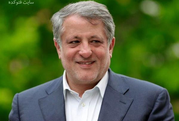 عکس محسن هاشمی و همسرش