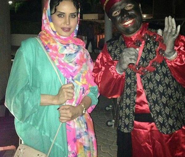 عکس حاجی فیروز با نمد
