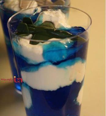 عکس ژله آسمان ابری