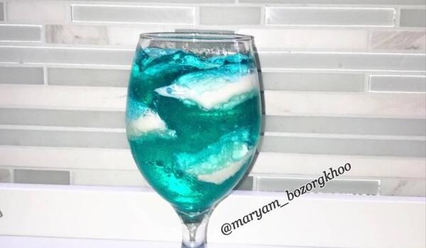 عکس ژله آسمان ابری