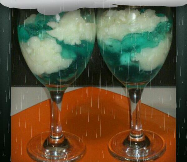 عکس ژله آسمان ابری