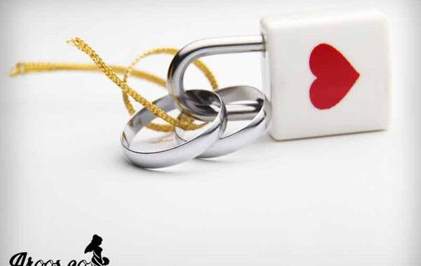 عکس حلقه ازدواج کارتونی