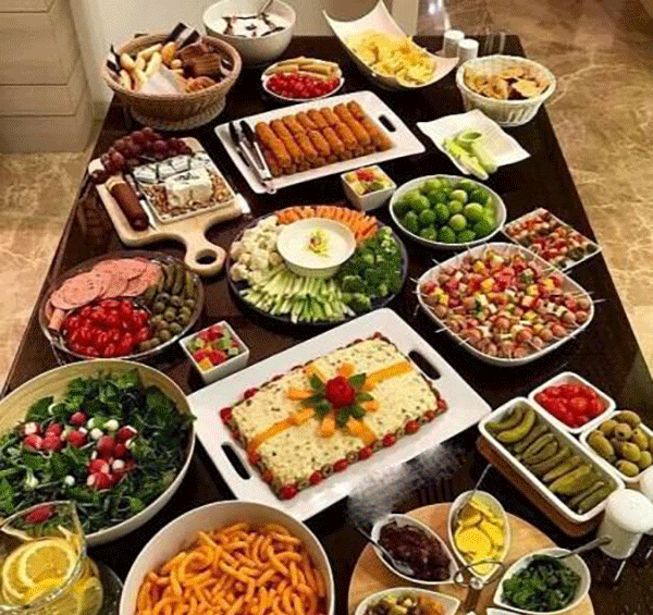 عکس غذای شب عید