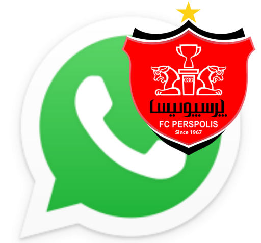 عکس استیکر پرسپولیس