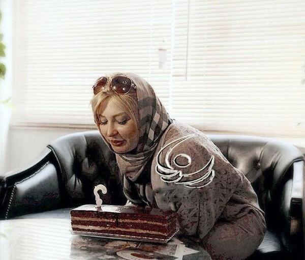 عکسهای کیک تولد نیوشا ضیغمی