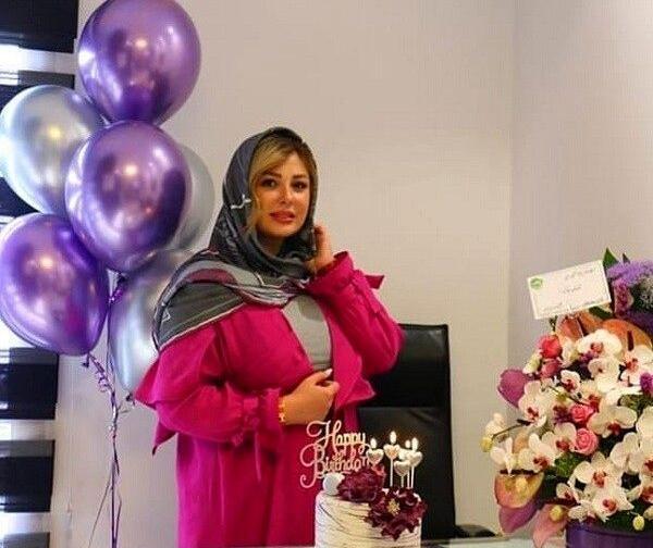 عکسهای کیک تولد نیوشا ضیغمی