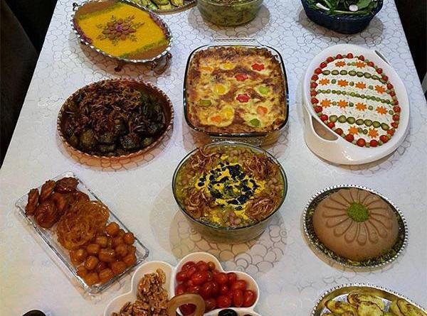 عکس ایده غذایی برای افطار