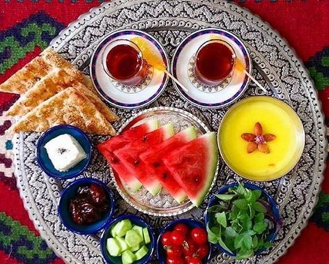 عکس ایده غذایی برای افطار