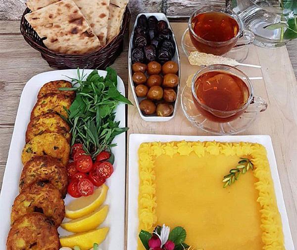 عکس ایده غذایی برای افطار