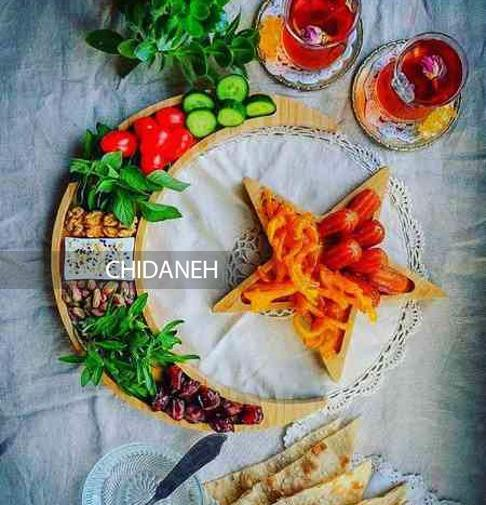 عکس ایده غذایی برای افطار