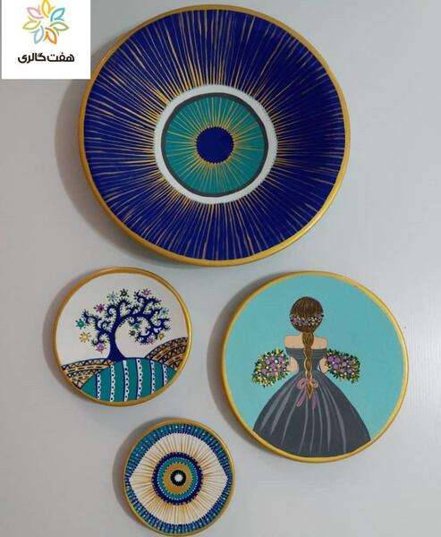 عکس دیوارکوب چشم نظر