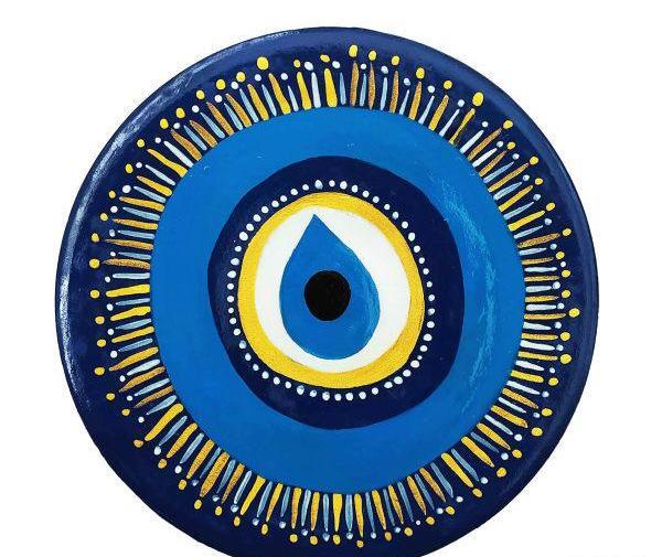 عکس دیوارکوب چشم نظر