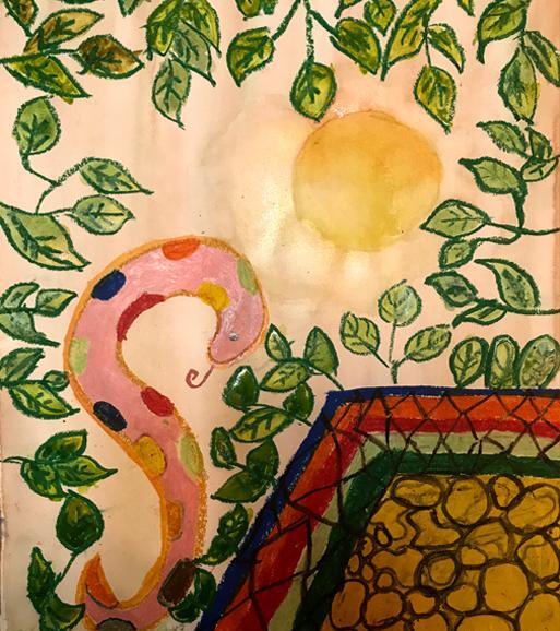 عکس ضرب المثل مار از پونه بدش میاد