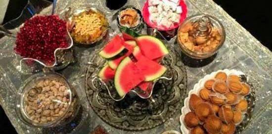 عکس ایده های آشپزی شب یلدا