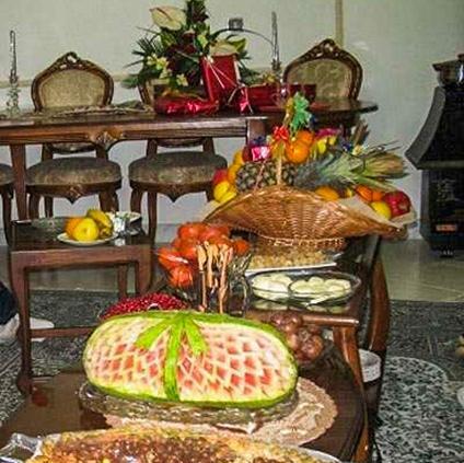 عکس ایده های آشپزی شب یلدا