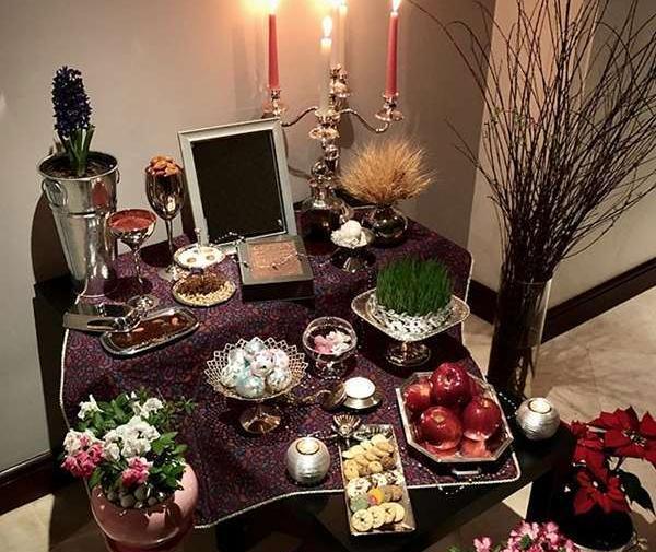 عکس سفره هفت سین سنتی