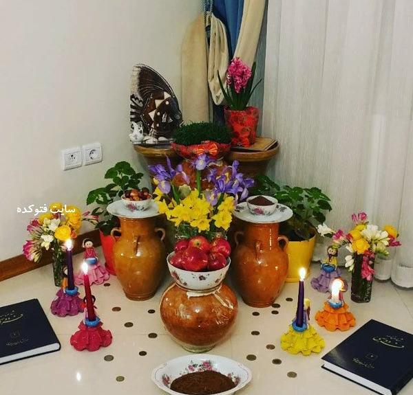 عکس سفره هفت سین سنتی