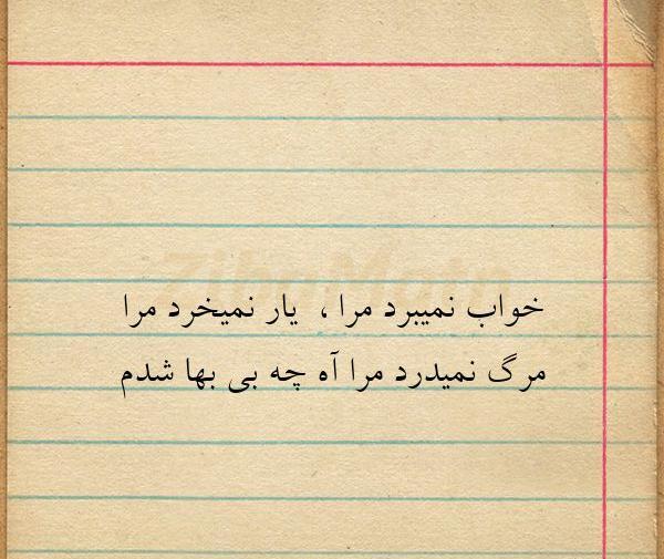 عکس نوشته از عباس معروفی