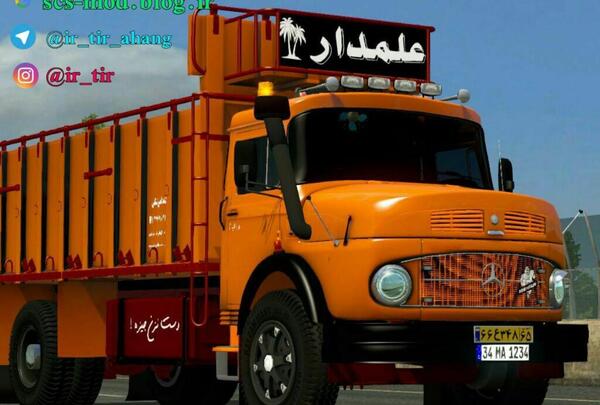 عکس کامیون یورو تراک