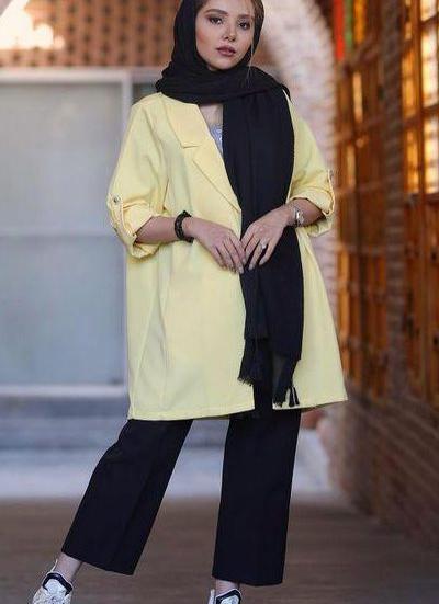 عکس مدل مانتو کوتاه اسپرت