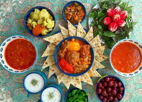 عکس تزیین آبگوشت