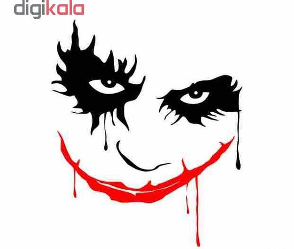 عکس جوکر روی ماشین