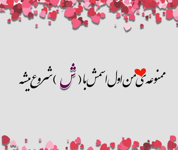 عکس نوشته از شاهین