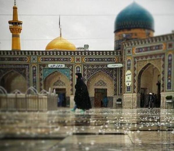 عکس بهاری حرم امام رضا