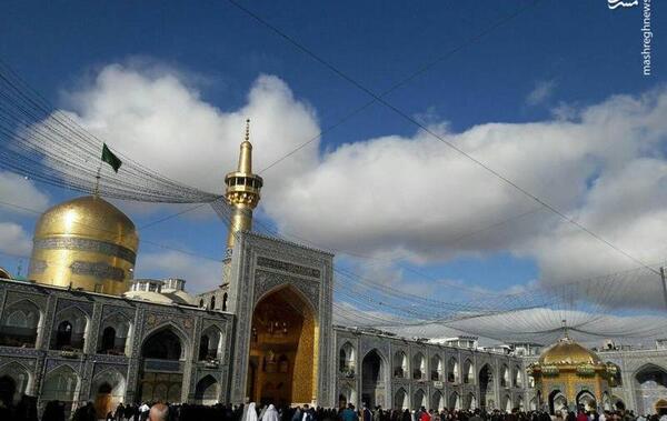 عکس بهاری حرم امام رضا
