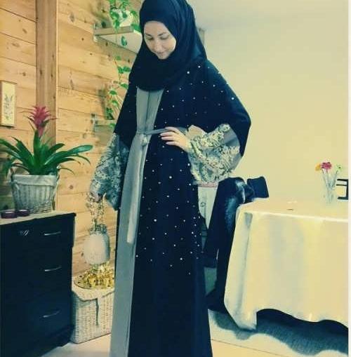 عکس مدل مانتو جلو باز عربی