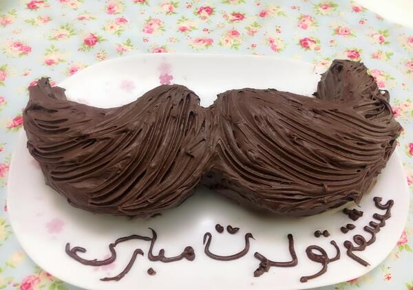 عکس کیک همسرم تولدت مبارک