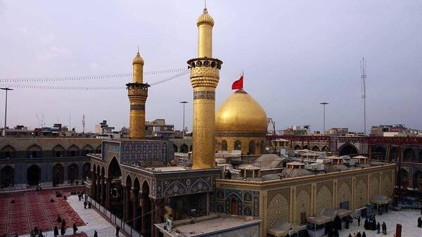 عکس ورودی ضریح امام حسین