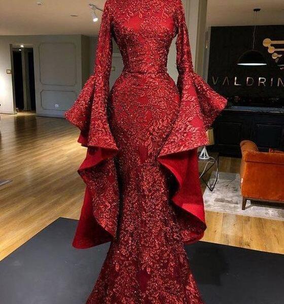 عکس لباس مجلسی صورتی پوشیده