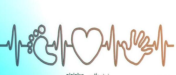 عکس ضربان قلب مادر